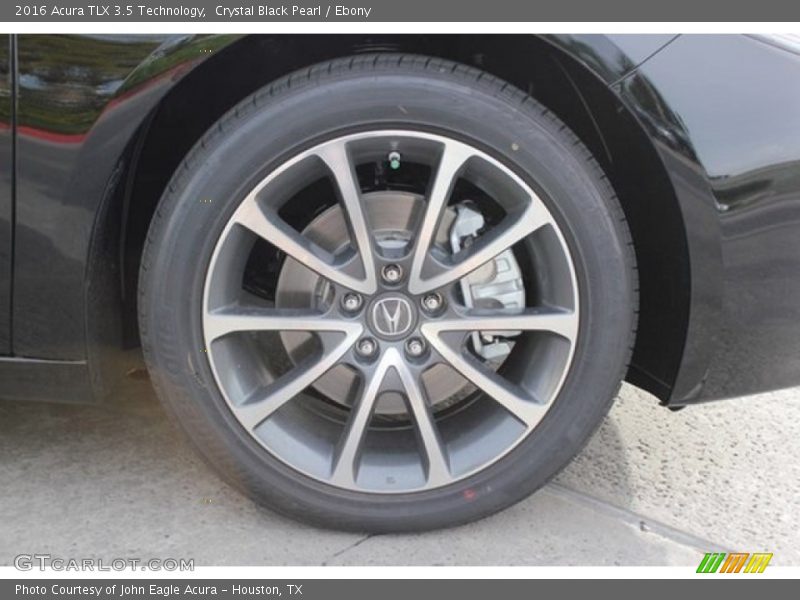 Crystal Black Pearl / Ebony 2016 Acura TLX 3.5 Technology