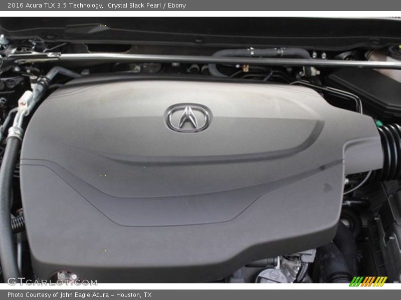 Crystal Black Pearl / Ebony 2016 Acura TLX 3.5 Technology