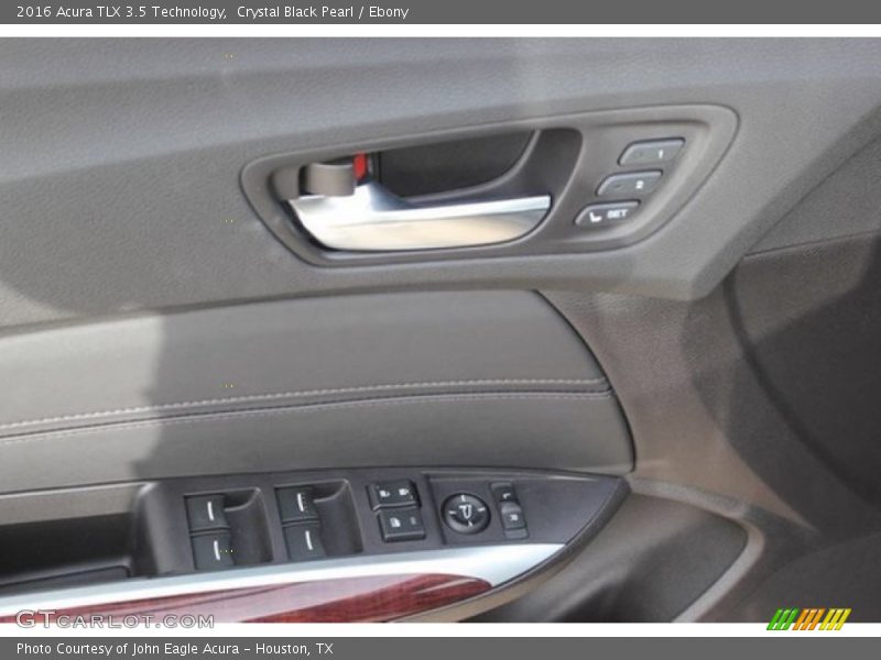 Crystal Black Pearl / Ebony 2016 Acura TLX 3.5 Technology