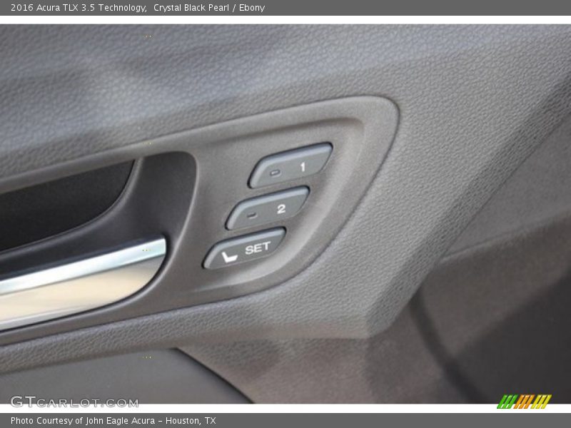 Crystal Black Pearl / Ebony 2016 Acura TLX 3.5 Technology