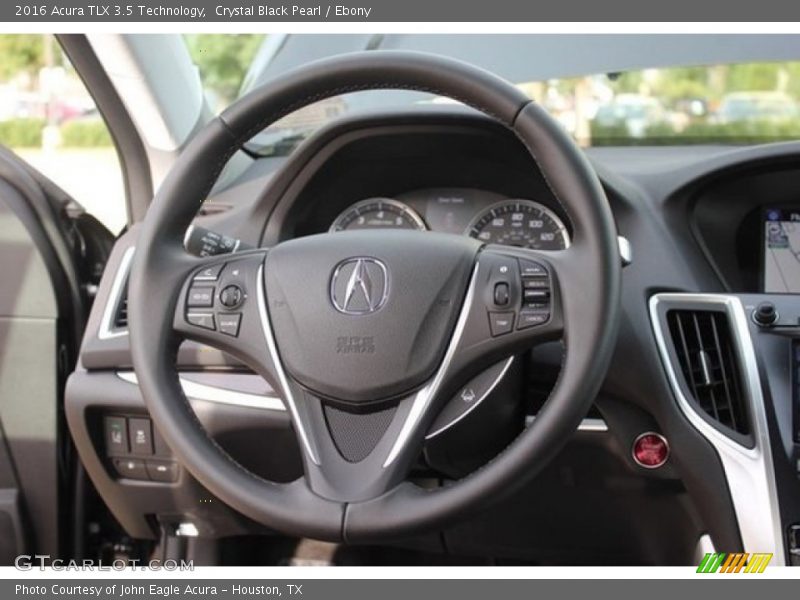 Crystal Black Pearl / Ebony 2016 Acura TLX 3.5 Technology