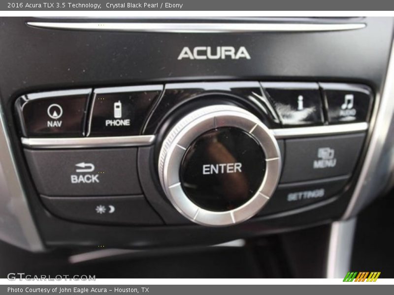 Crystal Black Pearl / Ebony 2016 Acura TLX 3.5 Technology