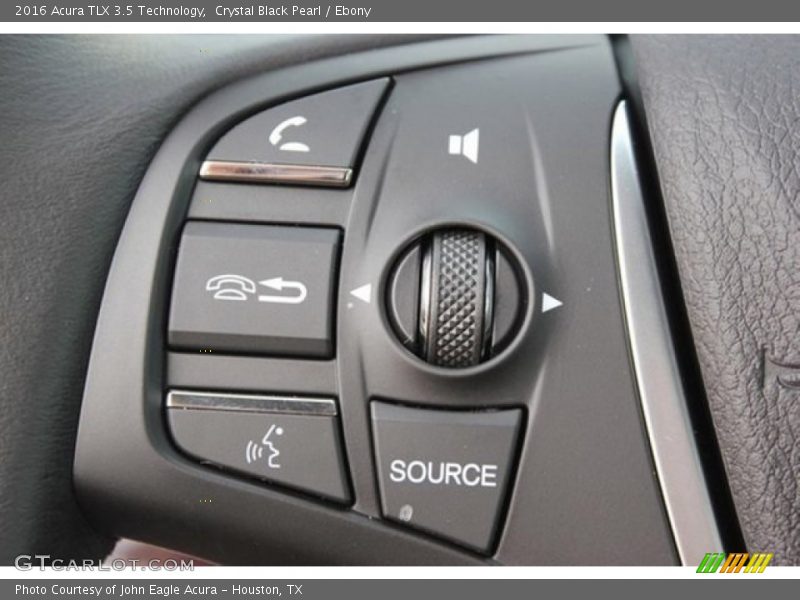 Crystal Black Pearl / Ebony 2016 Acura TLX 3.5 Technology