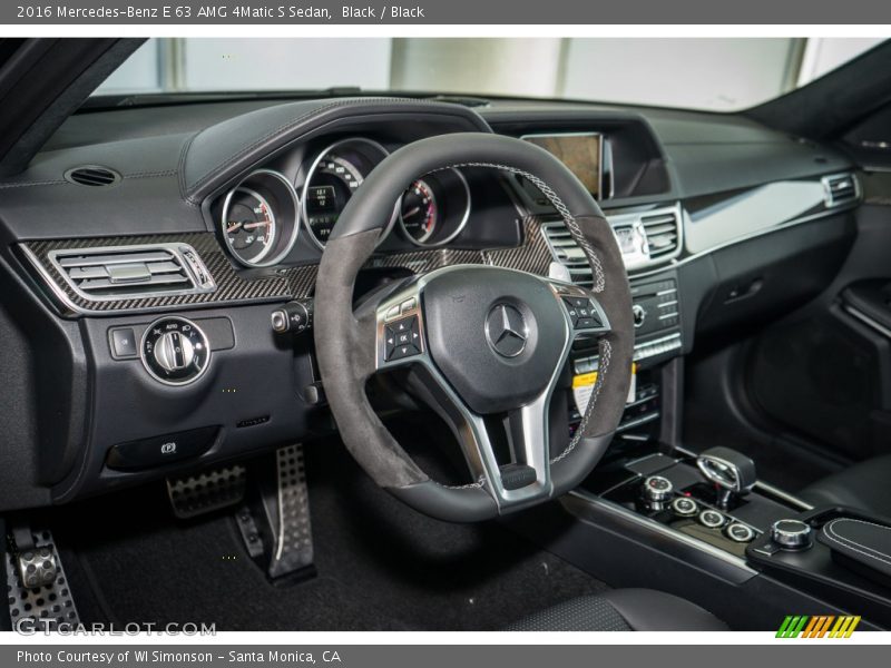 Black / Black 2016 Mercedes-Benz E 63 AMG 4Matic S Sedan