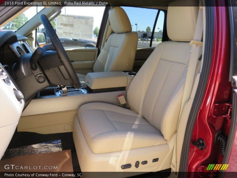  2016 Expedition EL Limited Dune Interior