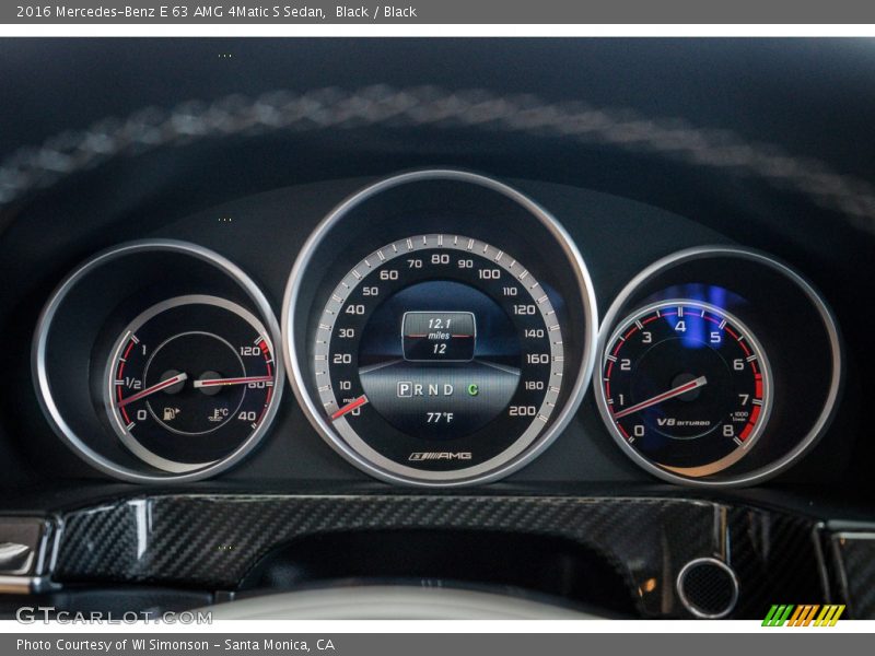  2016 E 63 AMG 4Matic S Sedan 63 AMG 4Matic S Sedan Gauges