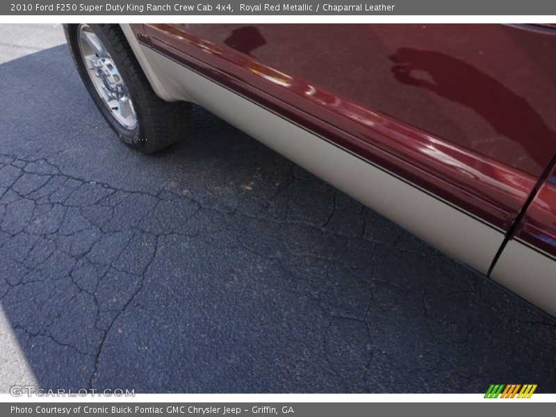 Royal Red Metallic / Chaparral Leather 2010 Ford F250 Super Duty King Ranch Crew Cab 4x4