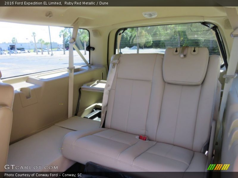 Rear Seat of 2016 Expedition EL Limited