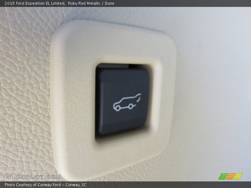 Ruby Red Metallic / Dune 2016 Ford Expedition EL Limited