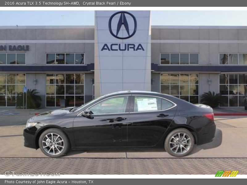 Crystal Black Pearl / Ebony 2016 Acura TLX 3.5 Technology SH-AWD