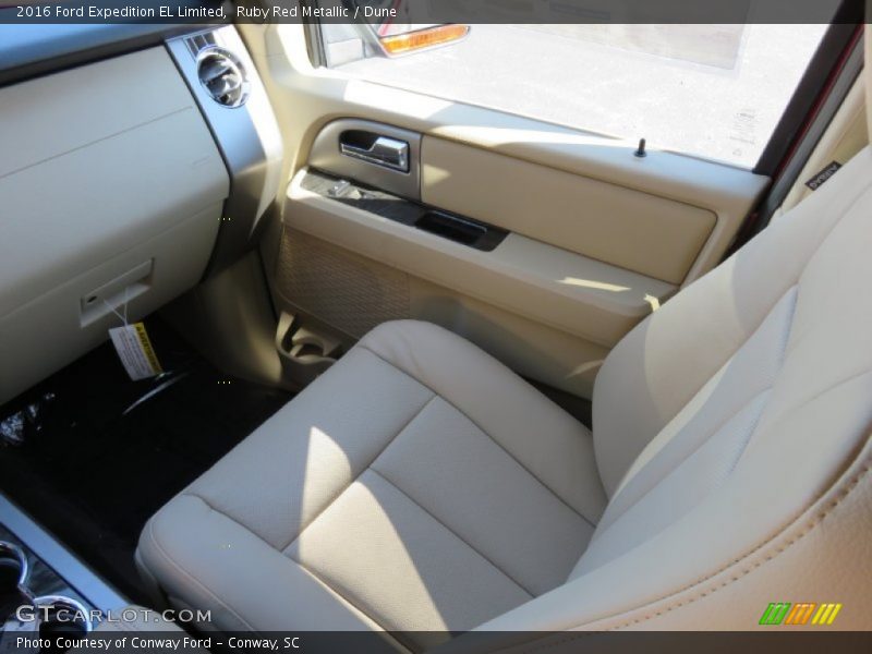 Ruby Red Metallic / Dune 2016 Ford Expedition EL Limited