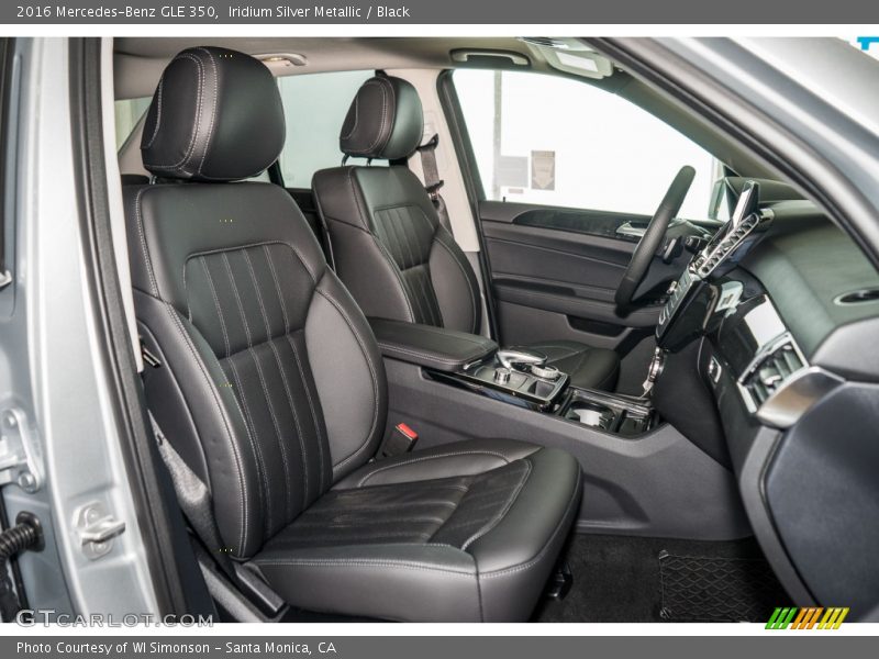 Iridium Silver Metallic / Black 2016 Mercedes-Benz GLE 350