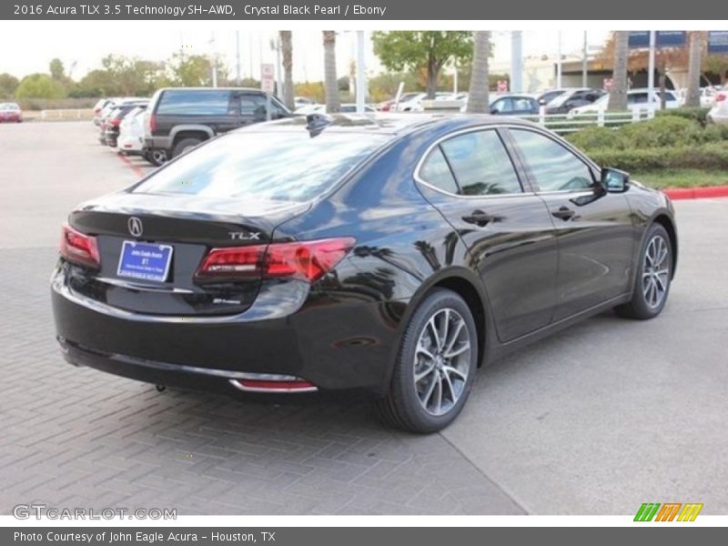 Crystal Black Pearl / Ebony 2016 Acura TLX 3.5 Technology SH-AWD