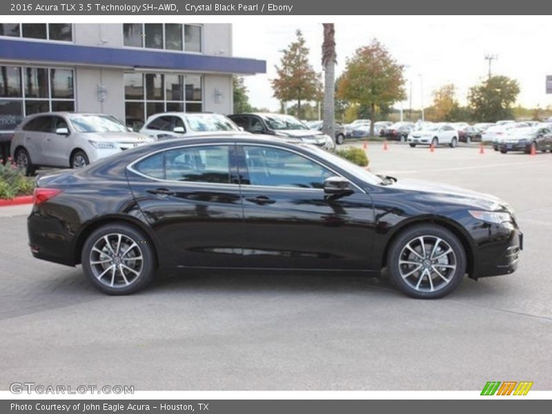 Crystal Black Pearl / Ebony 2016 Acura TLX 3.5 Technology SH-AWD