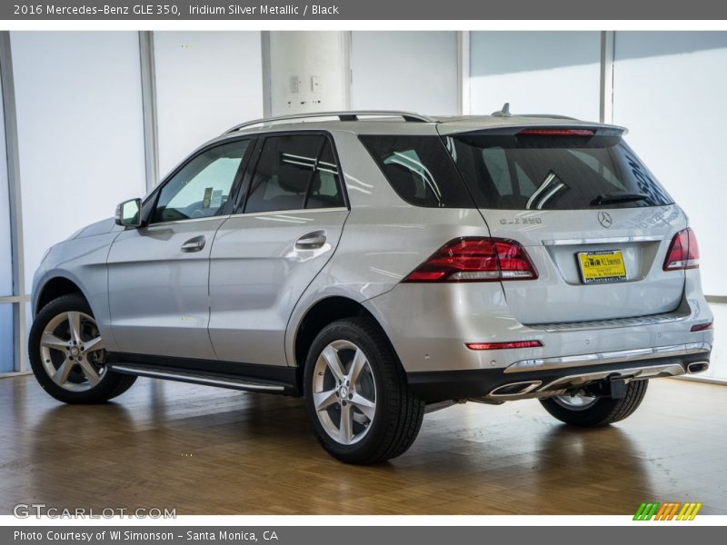 Iridium Silver Metallic / Black 2016 Mercedes-Benz GLE 350