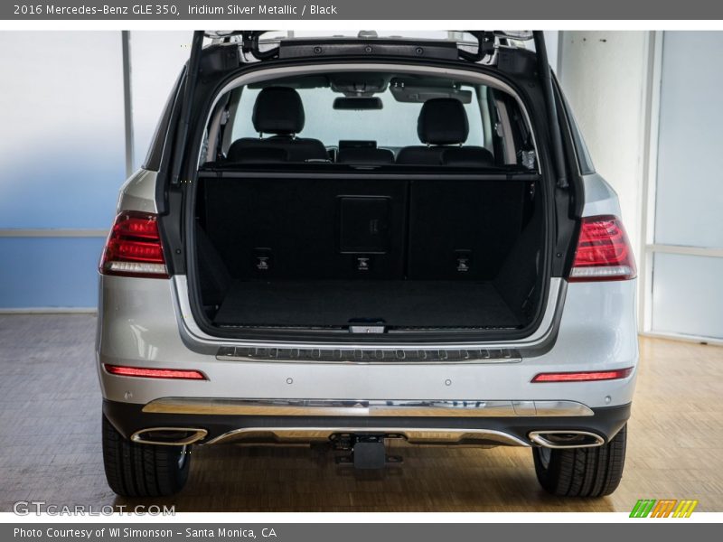 Iridium Silver Metallic / Black 2016 Mercedes-Benz GLE 350