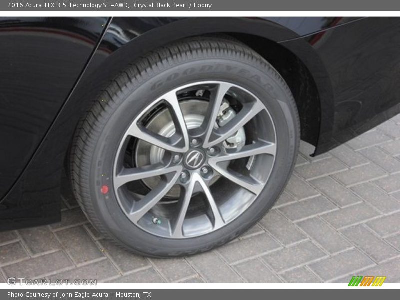 Crystal Black Pearl / Ebony 2016 Acura TLX 3.5 Technology SH-AWD