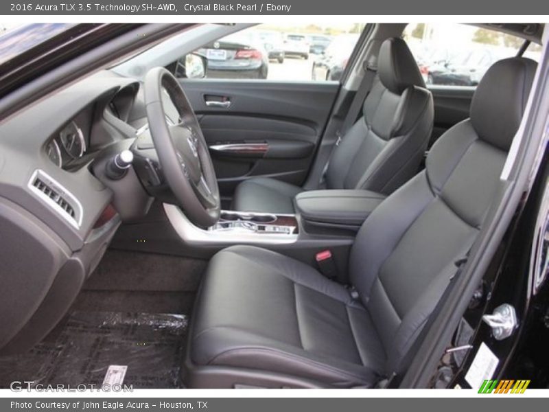 Crystal Black Pearl / Ebony 2016 Acura TLX 3.5 Technology SH-AWD