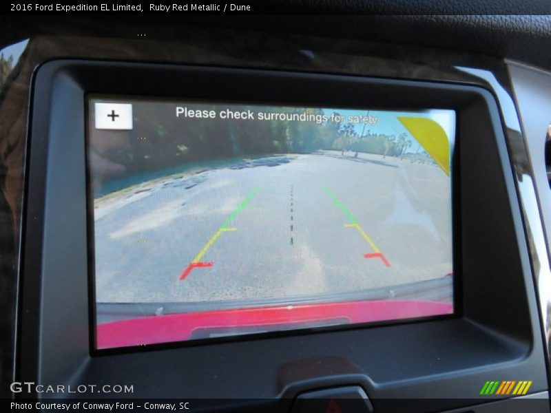 Ruby Red Metallic / Dune 2016 Ford Expedition EL Limited