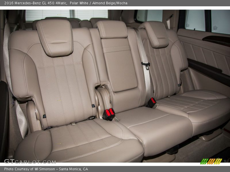 Polar White / Almond Beige/Mocha 2016 Mercedes-Benz GL 450 4Matic