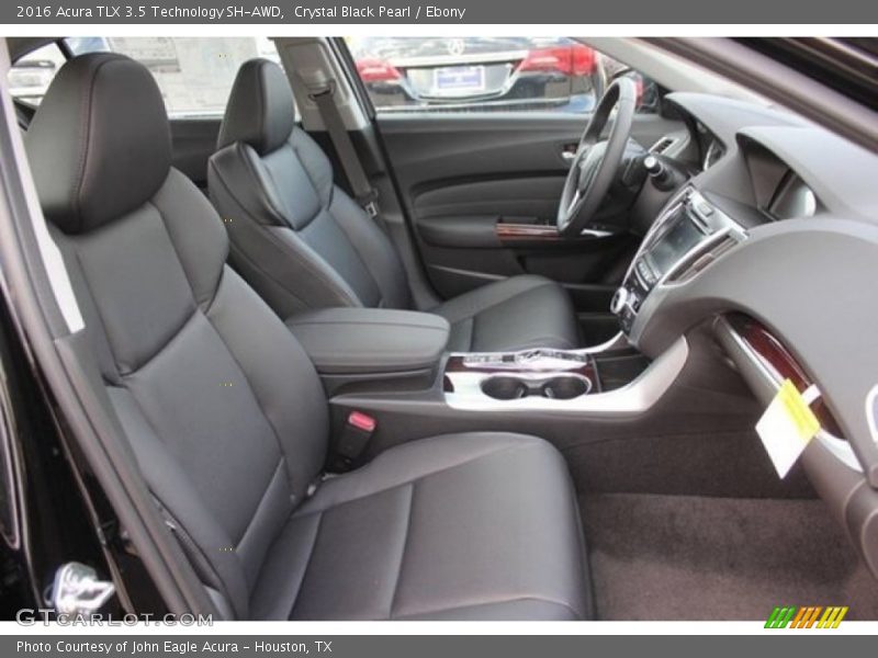 Crystal Black Pearl / Ebony 2016 Acura TLX 3.5 Technology SH-AWD