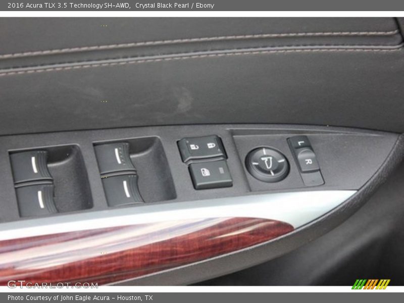 Crystal Black Pearl / Ebony 2016 Acura TLX 3.5 Technology SH-AWD