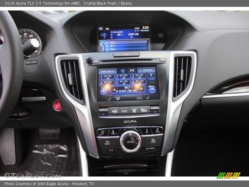 Crystal Black Pearl / Ebony 2016 Acura TLX 3.5 Technology SH-AWD