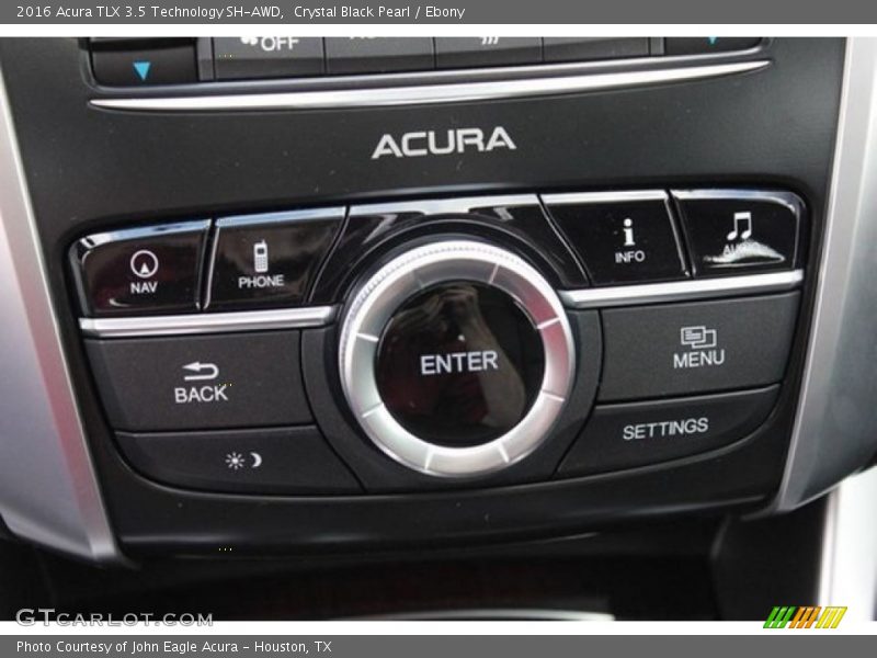 Crystal Black Pearl / Ebony 2016 Acura TLX 3.5 Technology SH-AWD