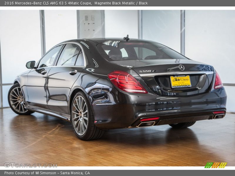 Magnetite Black Metallic / Black 2016 Mercedes-Benz CLS AMG 63 S 4Matic Coupe