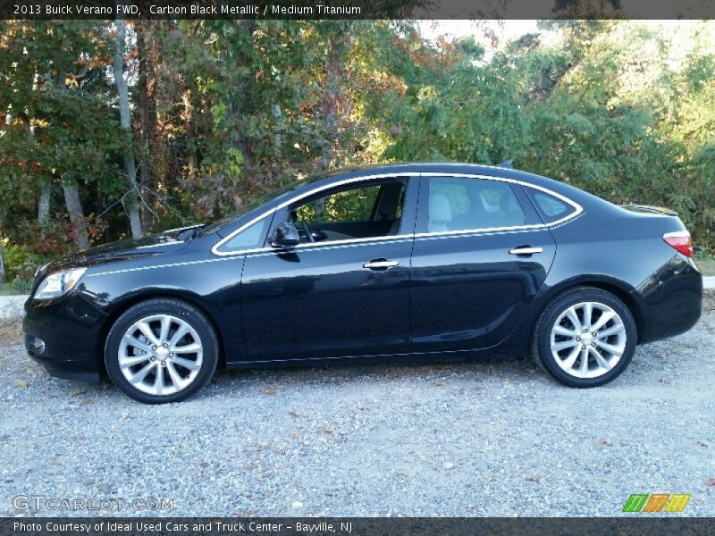 Carbon Black Metallic / Medium Titanium 2013 Buick Verano FWD