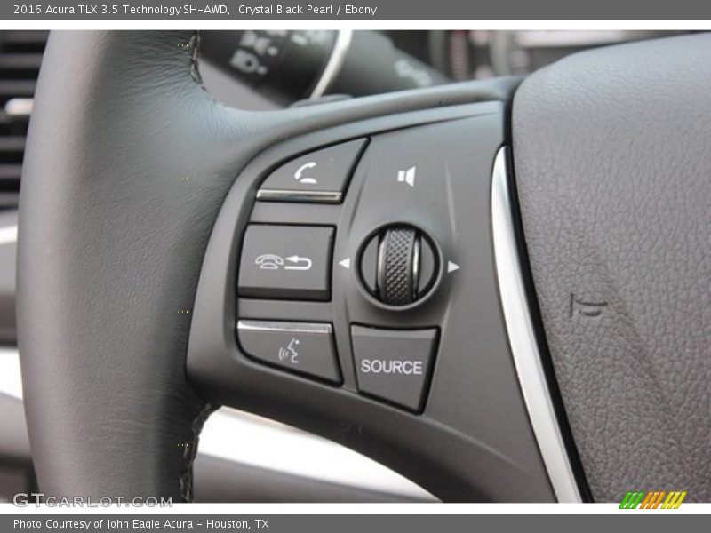 Crystal Black Pearl / Ebony 2016 Acura TLX 3.5 Technology SH-AWD