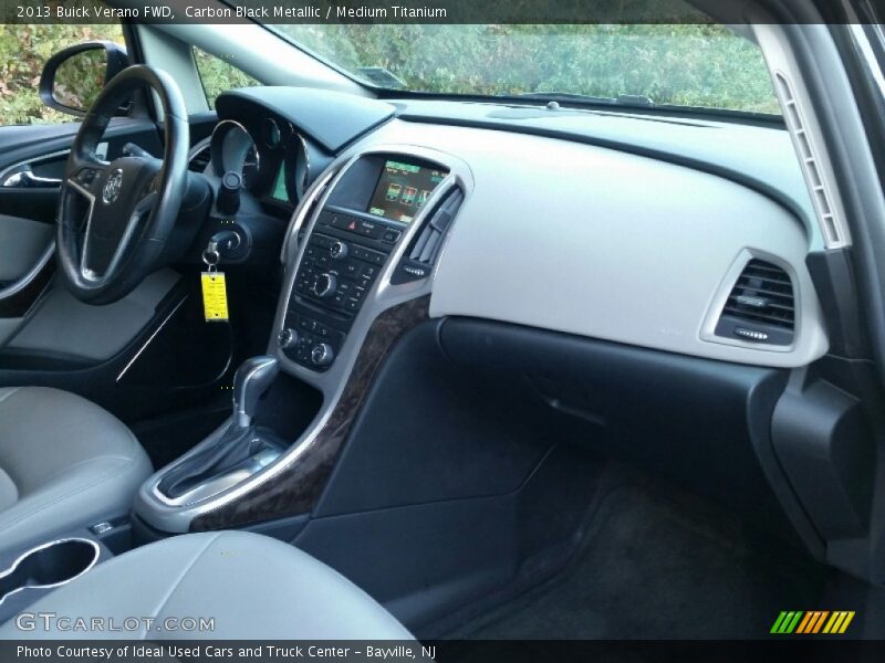 Carbon Black Metallic / Medium Titanium 2013 Buick Verano FWD