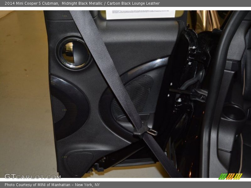Midnight Black Metallic / Carbon Black Lounge Leather 2014 Mini Cooper S Clubman