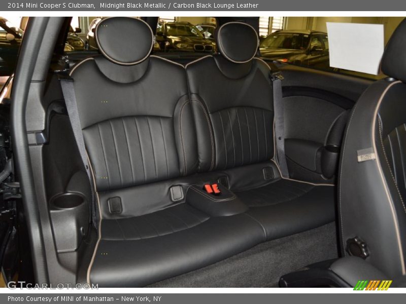 Midnight Black Metallic / Carbon Black Lounge Leather 2014 Mini Cooper S Clubman