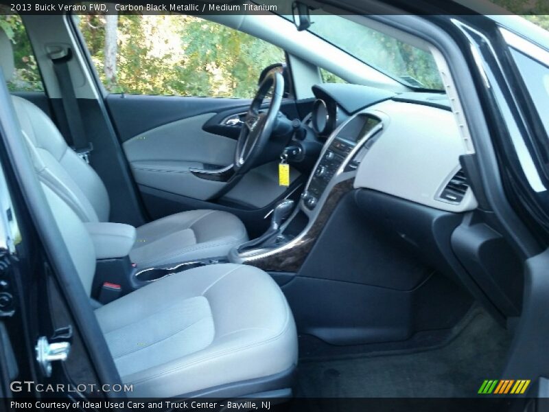 Carbon Black Metallic / Medium Titanium 2013 Buick Verano FWD