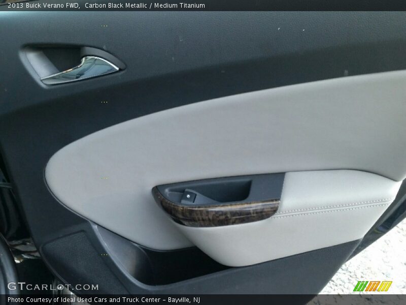 Carbon Black Metallic / Medium Titanium 2013 Buick Verano FWD