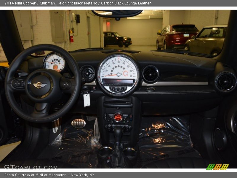 Midnight Black Metallic / Carbon Black Lounge Leather 2014 Mini Cooper S Clubman