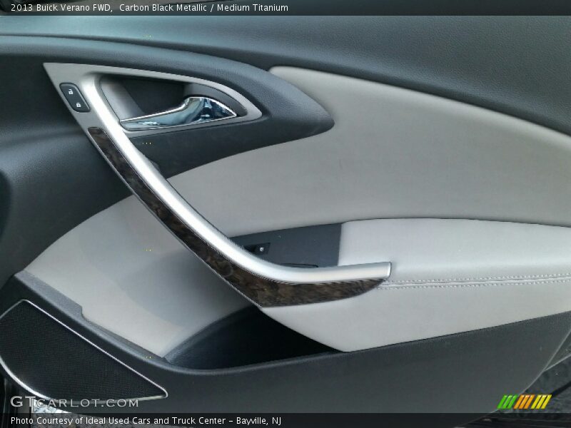 Carbon Black Metallic / Medium Titanium 2013 Buick Verano FWD