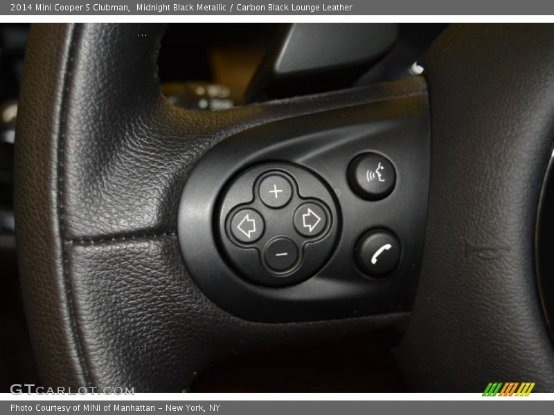 Midnight Black Metallic / Carbon Black Lounge Leather 2014 Mini Cooper S Clubman