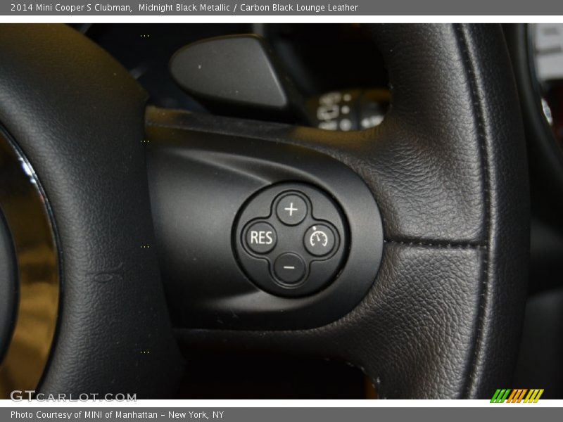 Midnight Black Metallic / Carbon Black Lounge Leather 2014 Mini Cooper S Clubman