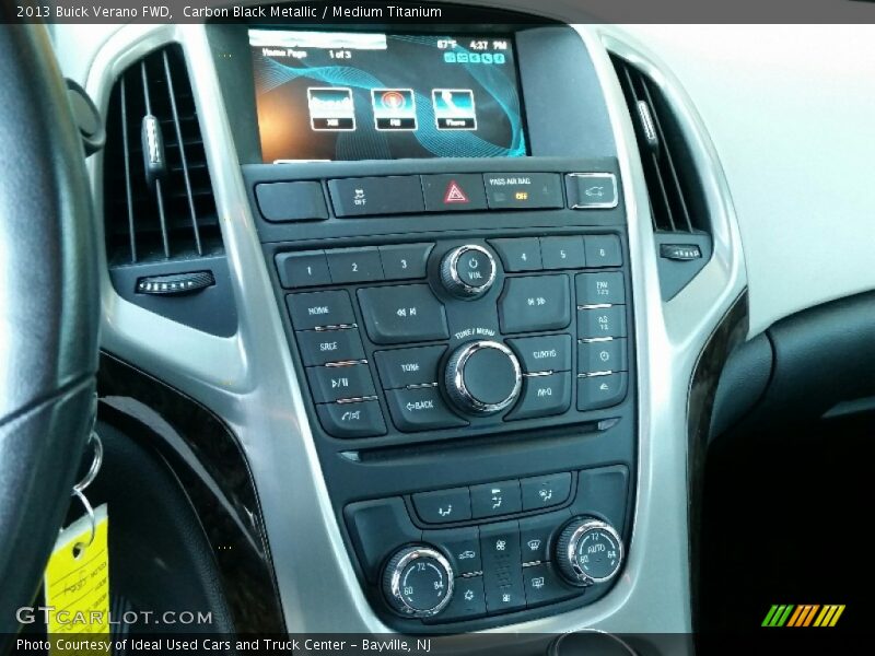 Carbon Black Metallic / Medium Titanium 2013 Buick Verano FWD