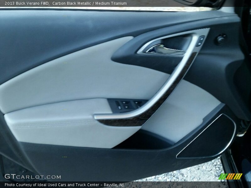 Carbon Black Metallic / Medium Titanium 2013 Buick Verano FWD