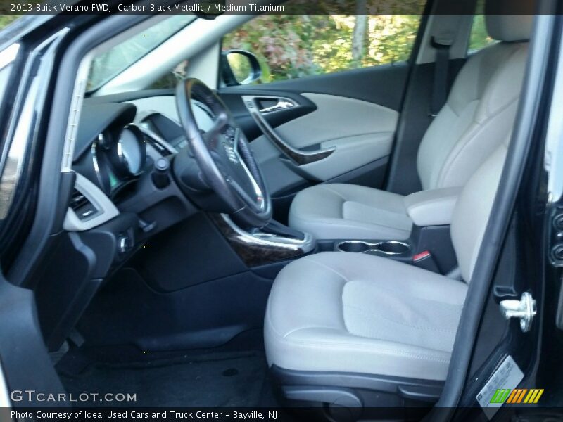 Carbon Black Metallic / Medium Titanium 2013 Buick Verano FWD