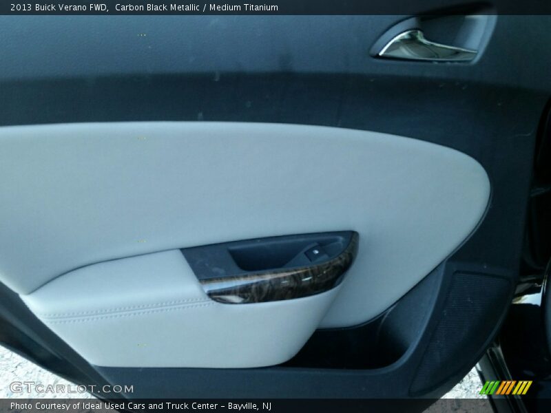 Carbon Black Metallic / Medium Titanium 2013 Buick Verano FWD
