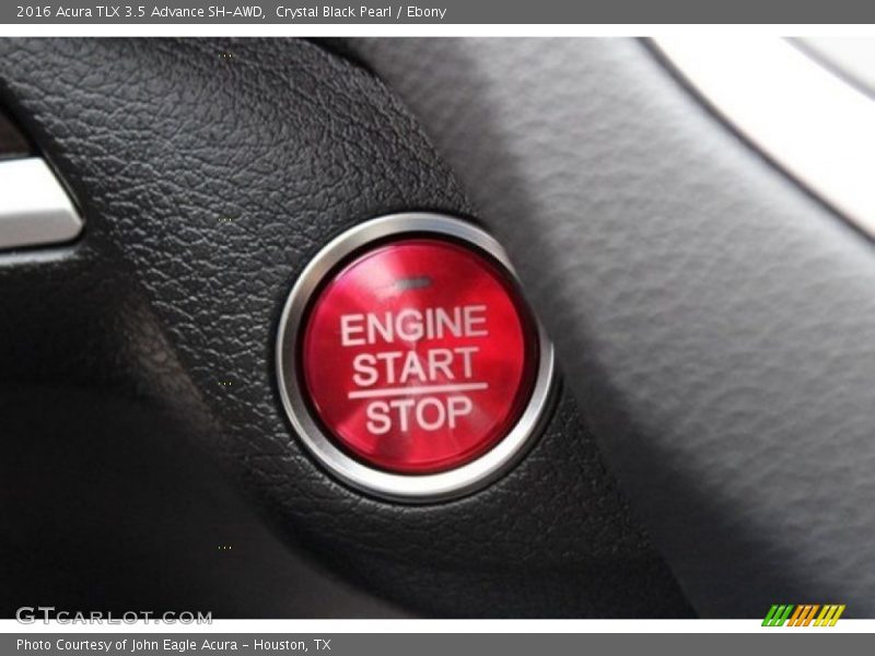 Crystal Black Pearl / Ebony 2016 Acura TLX 3.5 Advance SH-AWD