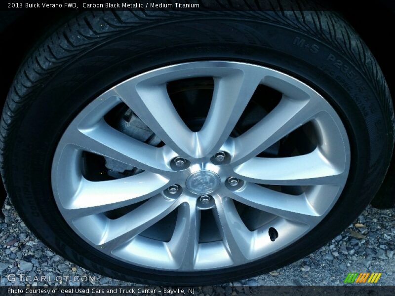 Carbon Black Metallic / Medium Titanium 2013 Buick Verano FWD