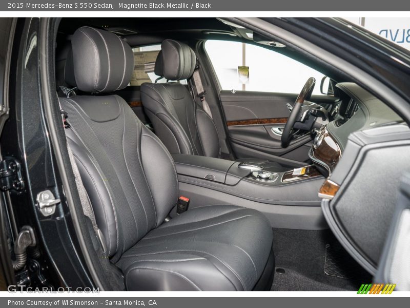 Magnetite Black Metallic / Black 2015 Mercedes-Benz S 550 Sedan