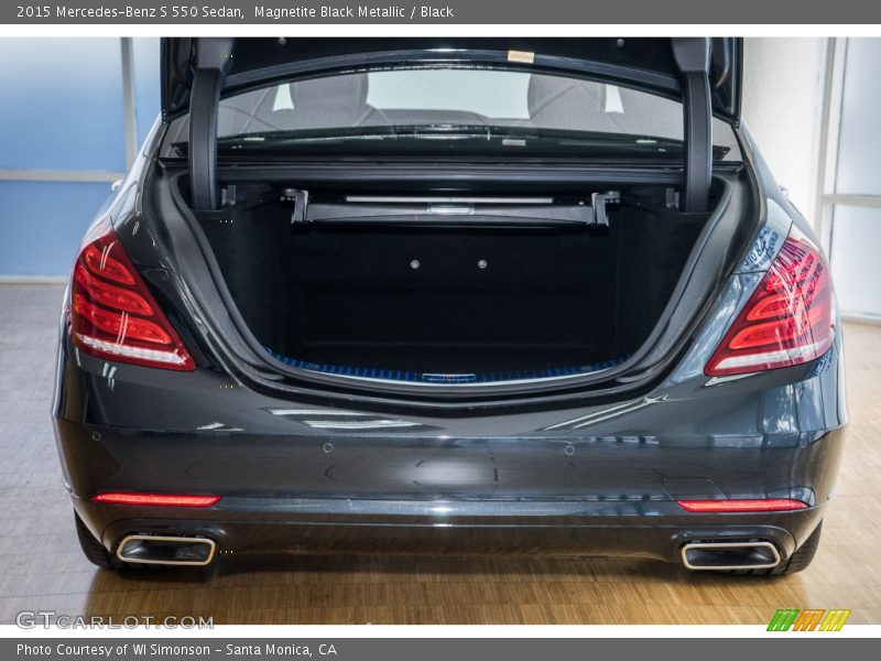 Magnetite Black Metallic / Black 2015 Mercedes-Benz S 550 Sedan