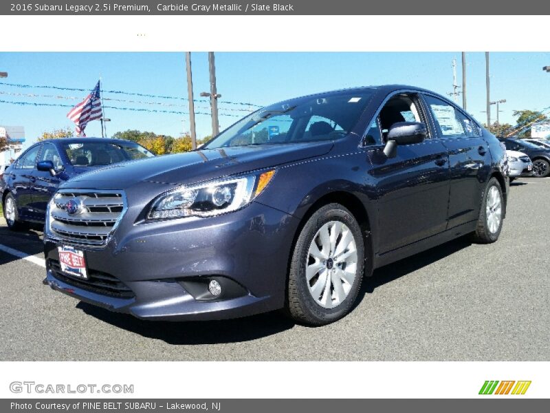 Carbide Gray Metallic / Slate Black 2016 Subaru Legacy 2.5i Premium