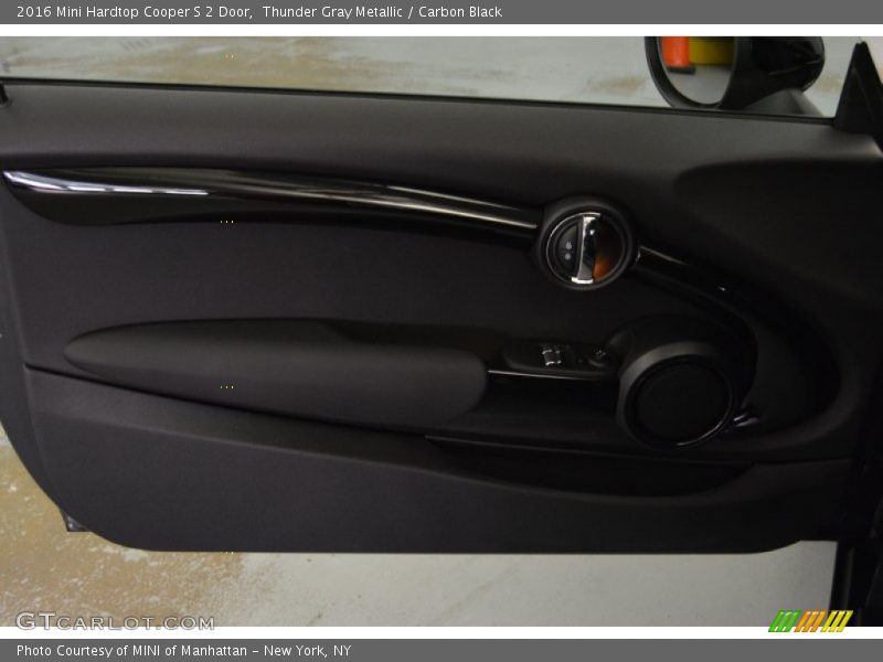 Thunder Gray Metallic / Carbon Black 2016 Mini Hardtop Cooper S 2 Door